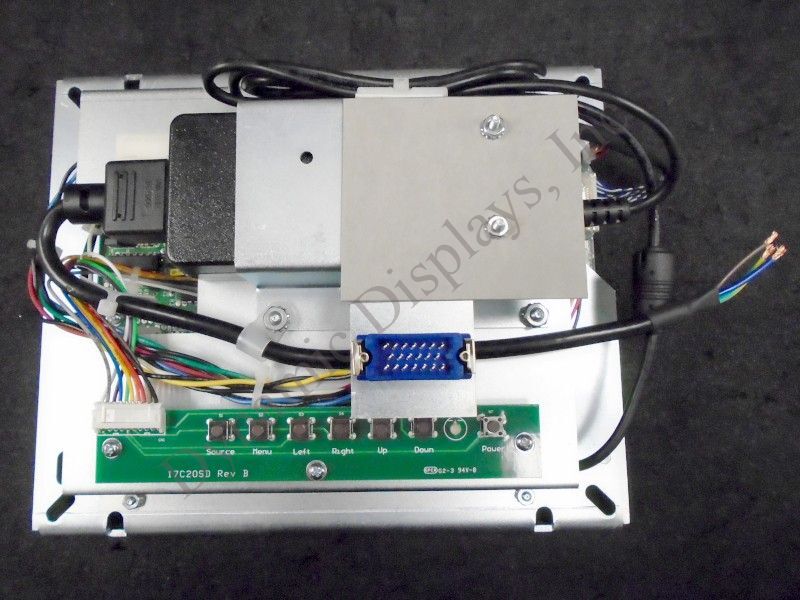 GE FANUC A61L-0001-0090 A02B-0092-C084 REPLACEMENT LCD Fanuc A61L-0001-0090 and A02B-0092-C084 9-in RGB CRT Monitor replacement LCD